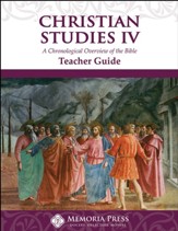 Christian Studies Book IV, Teacher's Manual