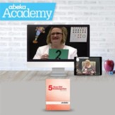 Abeka Academy Grade K5 Full Year  Video Instruction - Independent Study (Unaccredited)