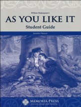 As You Like It Memoria Press Student Guide, Grade 8