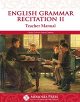 English Grammar Recitation Workbook  Two Teacher Guide