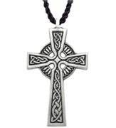 Celtic Cross Pewter Pendant