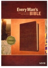 NIV Every Man's Bible Journeyman Edition, Leatherlike