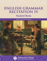 English Grammar Recitation Workbook  IV Student Book, Grade 7