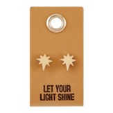 Let Your Light Shine, Star Stud Earrings