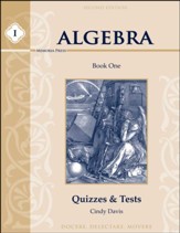 Algebra 1 Quizzes & Tests (2nd Edition)