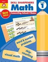 Skill Sharpeners Math, Grade 1 (2021  revised edition)