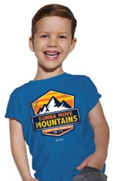 Gonna Move Mountains Shirt, Sapphire, Toddler 4T