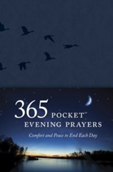 365 Pocket Evening Prayers: Comfort and Peace to End Each Day - eBook