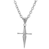 Sword of the Spirit, Cross, Necklace, Medium
