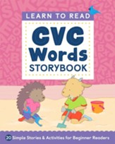 Learn to Read: CVC Words  Storybook-20 Simple Stories & Activities for Beginner Readers