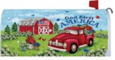God Bless America Truck and Barn, Mailbox Cover