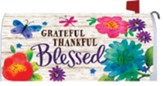 Grateful, Thankful, Blessed Mailbox Cover