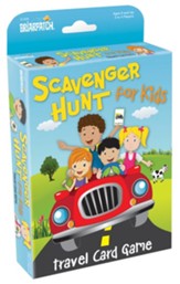 Travel Scavenger Hunt for Kids Card Game