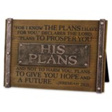 His Plans Plaque (Jeremiah 29:11)