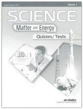 Science: Matter and Energy Quiz &  Test Book Volume 1 (Revised)