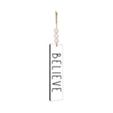 Believe Ornament With Beads