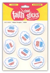 Mighty Thoughts Puffy Stickers