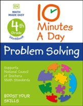 10 Minutes a Day Problem Solving Grade 4