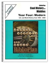 Biblioplan's Cool History for Middles: Modern History  (Grades 3 to 8)