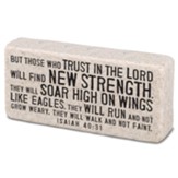 Strength Scripture Block (Isaiah 40:31)