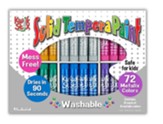KwikStix Tempera Paint Metalix Color Classpack (72 Pieces; 12 of each color)