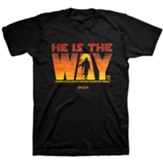 He Is The Way, Black, 3X-Large