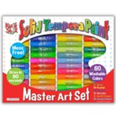 KwikStix Tempera Paint Master Art Set (60 Colors)