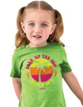 Soak Up The Son, Lime, Toddler 4T