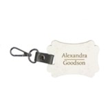Personalized, Keychain, Boutique, Floral, With Name