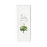 Our Family Is Rooted In Love, Tree, Tea Towel