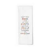 Wash Your Hands And Say Your Prayers Tea Towel