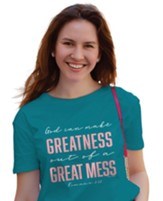 Great-Ness, Turquoise, Medium