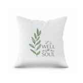 It Is Well With My Soul, Botanical, Pillow