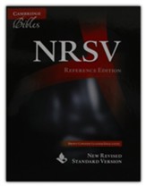 NRSV Reference Bible: Brown  Edge-Lined Cowhide Leather