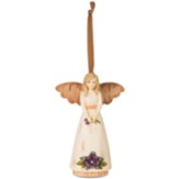 Mother, Angel Holding Flowers Ornament