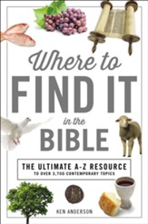 Where to Find It in the Bible - Slightly Imperfect