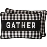 Gather Pillow, Plaid