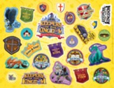 Keepers of the Kingdom: Logo & Clip Art Sticker Sheet (pkg. of 10)