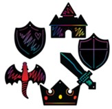 Keepers of the Kingdom: Scratch Art Set (pkg. of 10)