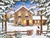 Nestled In The Pines Christmas Cards, Box of 18