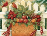 Merry Christmas Welcome Cards, Box of 18