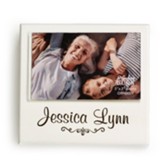 Personalized, Photo Jewelry Box, with Name, White