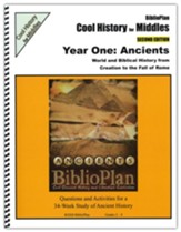BiblioPlan's Cool History for Middles: Ancient History,  Grades 3-7 (2nd Edition)