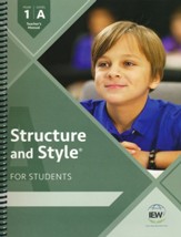 Structure and Style for Students:  Year 1 Level A Teacher's Manual Only
