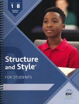 Structure and Style for Students:  Year 1 Level B Teacher's Manual Only