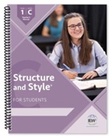 Structure and Style for Students:  Year 1 Level C Teacher's Manual Only