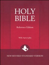 NRSV Reference Bible with Apocrypha, Hardcover