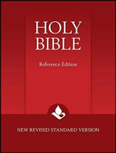 NRSV Reference Bible, Hardcover