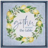 Gather Around the Table Framed Art