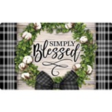 Simply Blessed Doormat